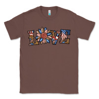 Chestnut love american sunflower Classic Tee - BundleAndBundleShop
