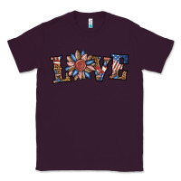 Plum love american sunflower Classic Tee - BundleAndBundleShop