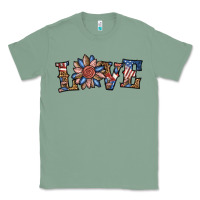 Sage love american sunflower Classic Tee - BundleAndBundleShop