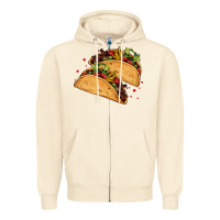 Sandshell mexican taco's Zipper Hoodie - AdoDesignShop