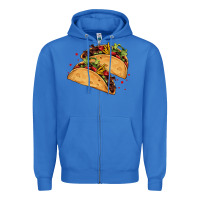 True Royal mexican taco's Zipper Hoodie - AdoDesignShop