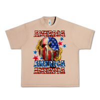 Burro America skeleton 4th of july Urban Heavy Tee - CowGirlArtShop