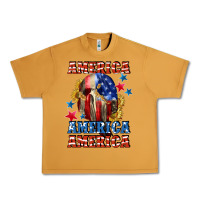 Peanut Butter America skeleton 4th of july Urban Heavy Tee - CowGirlArtShop