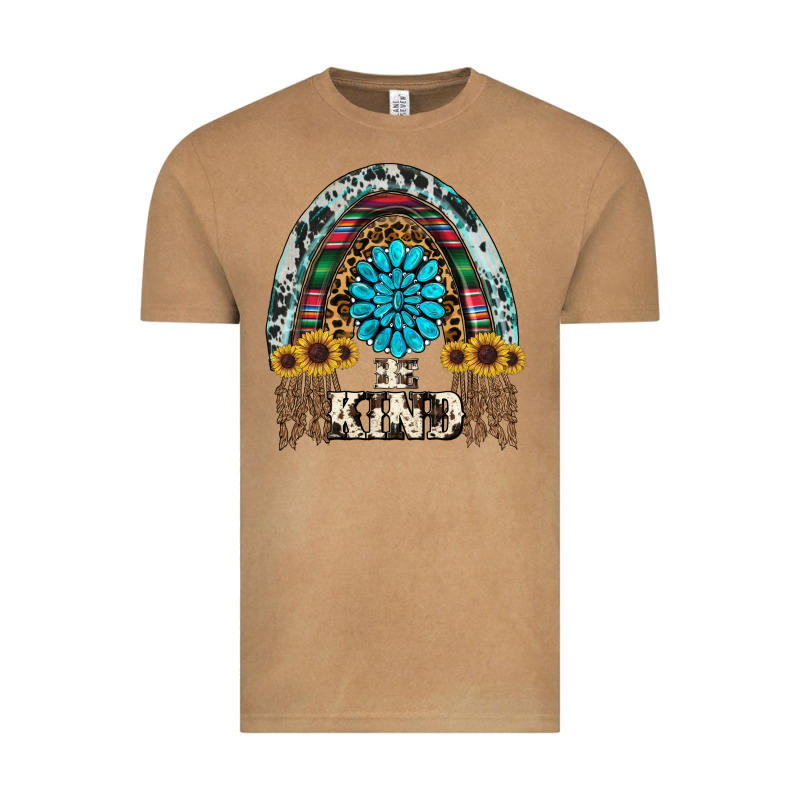 Western Rainbow  Be Kind Vintage Tee by RanaPortraitStore | Teevron