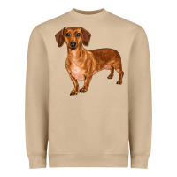 Mushroom dachshund Heavyweight Sweatshirt - RanaPortraitStore