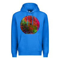 True Royal halloween round Premium Hoodie - BundleAndBundleShop