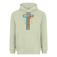 Matcha i can do all things through christ who strengthens Heavyweight Hoodie - MaliasSmallBusiness