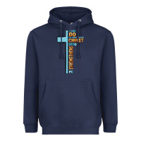 I Can Do All Things Through Christ Who Strengthens Heavyweight Hoodie | Teevron