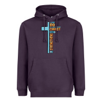 Plum i can do all things through christ who strengthens Heavyweight Hoodie - MaliasSmallBusiness