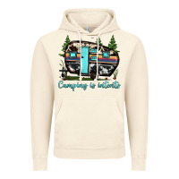 Vintage Artic camping is intents Vintage Hoodie - JahusDesignShop