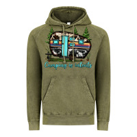 Vintage Olive camping is intents Vintage Hoodie - JahusDesignShop
