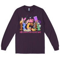 Plum easter  rca resident care assistant Long Sleeve Tee - AdoDesignShop