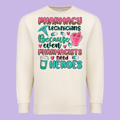 Pharmacy Technicians Premium Sweatshirt Designed By Maliassmallbusiness