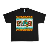 Black faith cross and sunflower tumbler Urban Heavy Tee - HRA Design Shop