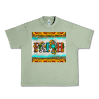 Oil Green faith cross and sunflower tumbler Urban Heavy Tee - HRA Design Shop