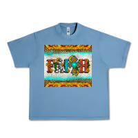 Pebble Blue faith cross and sunflower tumbler Urban Heavy Tee - HRA Design Shop