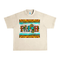 Sandshell faith cross and sunflower tumbler Urban Heavy Tee - HRA Design Shop