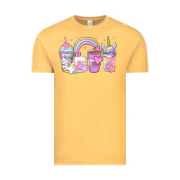 Vintage Mustard unicorn coffee cups Vintage Tee - Zillion Design Studio