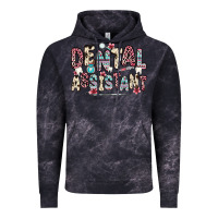 Cloud Black dental assistant Vintage Hoodie - Zillion Design Studio