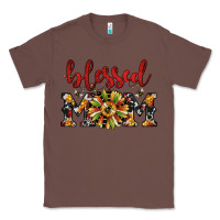 Chestnut Christmas blessed mom Classic Tee - JahusDesignShop