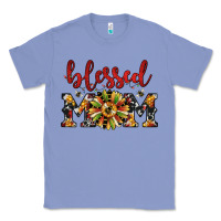 Colony Blue Christmas blessed mom Classic Tee - JahusDesignShop