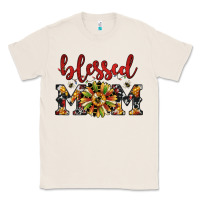 Natural Christmas blessed mom Classic Tee - JahusDesignShop