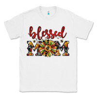 White Christmas blessed mom Classic Tee - JahusDesignShop