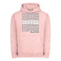 Pigment Salmon Coffee Makes Urban Hoodie - Bettercallsaul