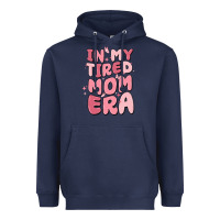 Navy in my tired mom era Heavyweight Hoodie - MaliasSmallBusiness