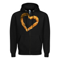 Black churros Zipper Hoodie - AdoDesignShop