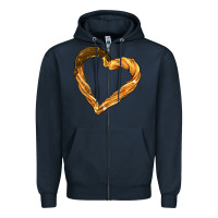Navy churros Zipper Hoodie - AdoDesignShop