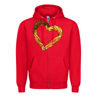 Red churros Zipper Hoodie - AdoDesignShop