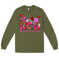 Army Green valentines day rca resident care assistant Long Sleeve Tee - AdoDesignShop