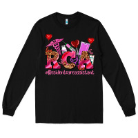 Black valentines day rca resident care assistant Long Sleeve Tee - AdoDesignShop