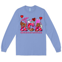 Colony Blue valentines day rca resident care assistant Long Sleeve Tee - AdoDesignShop