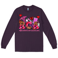 Plum valentines day rca resident care assistant Long Sleeve Tee - AdoDesignShop