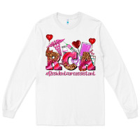 White valentines day rca resident care assistant Long Sleeve Tee - AdoDesignShop