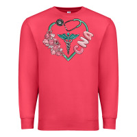 Cardinal cna heart Premium Sweatshirt - MaliasSmallBusiness