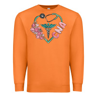 Carrot cna heart Premium Sweatshirt - MaliasSmallBusiness