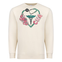 Sandshell cna heart Premium Sweatshirt - MaliasSmallBusiness