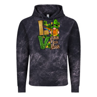 Cloud Black st patricks day gnomes shamrock love Vintage Hoodie - RanaPortraitStore
