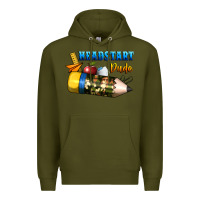 Army Green headstart dude Premium Hoodie - BundleAndBundleShop