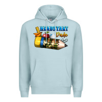 Blue Mist headstart dude Premium Hoodie - BundleAndBundleShop