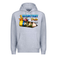 Heather Grey headstart dude Premium Hoodie - BundleAndBundleShop