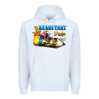 White headstart dude Premium Hoodie - BundleAndBundleShop
