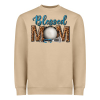 Mushroom western blessed mom with lacrosse Heavyweight Sweatshirt - texasbilliewilder