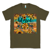 Army Green blessed mom Classic Tee - JahusDesignShop