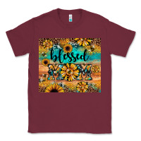 Burgundy blessed mom Classic Tee - JahusDesignShop