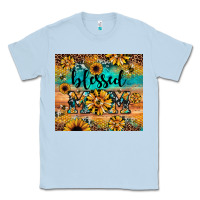 Dusty Blue blessed mom Classic Tee - JahusDesignShop