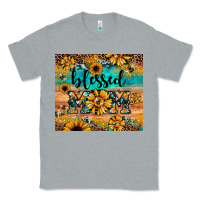 Heather Grey blessed mom Classic Tee - JahusDesignShop